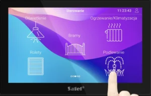 Satel - manipulator INT-TSH210 - alarm do domu Łódź