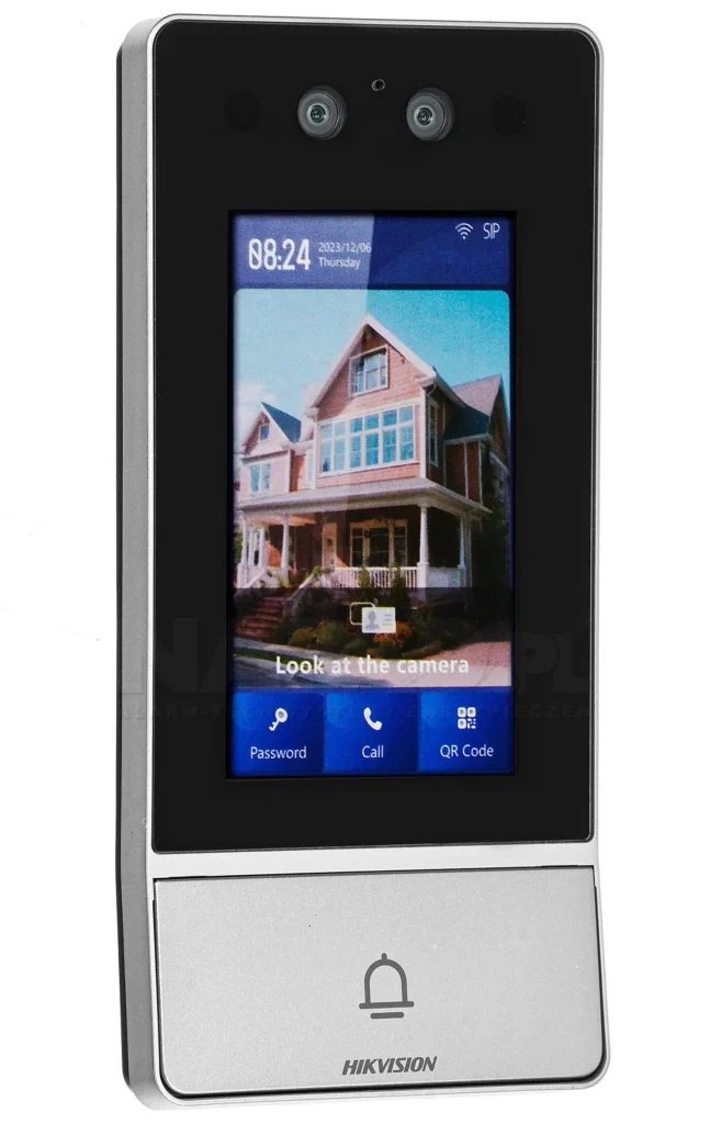 Wideodomofon z rozpoznawaniem twarzy