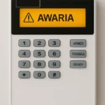 Awaria systemu alarmowego - wezwij serwis