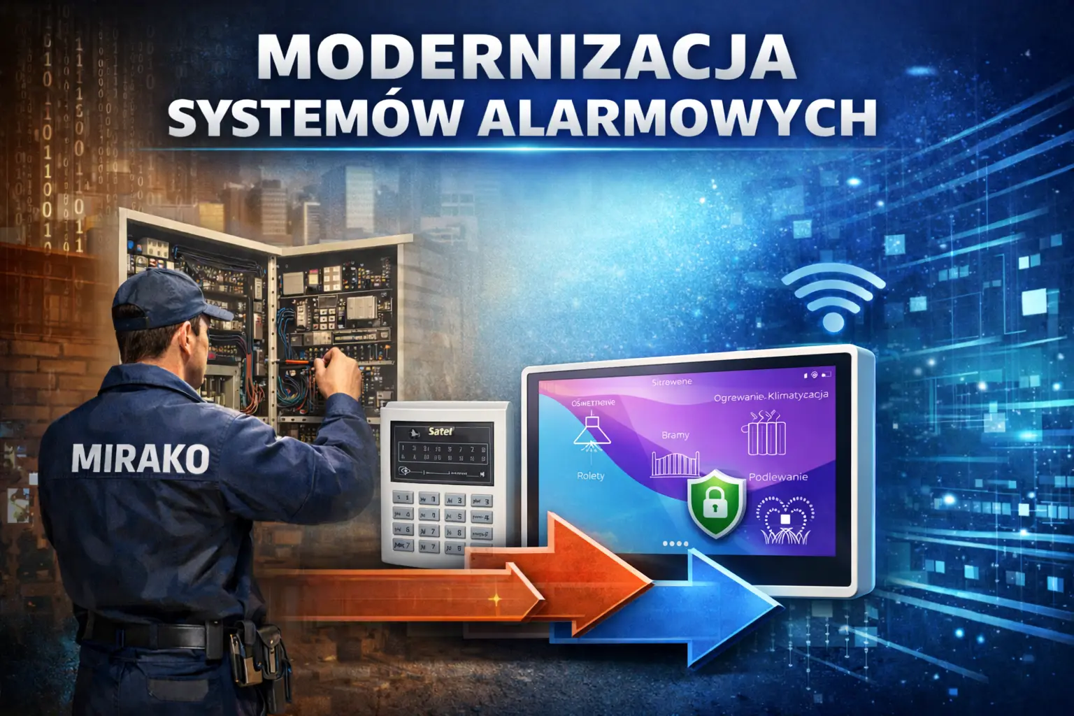 Modernizacja alarmów Łódź i okolice