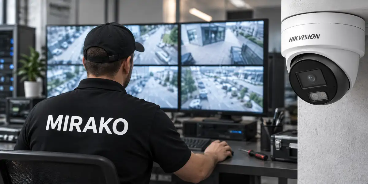Serwis, naprawa monitoringu CCTV Łódź i okolice | MIRAKO