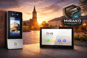 Montaż, instalacja wideodomofonów i domofonów Pabianice.