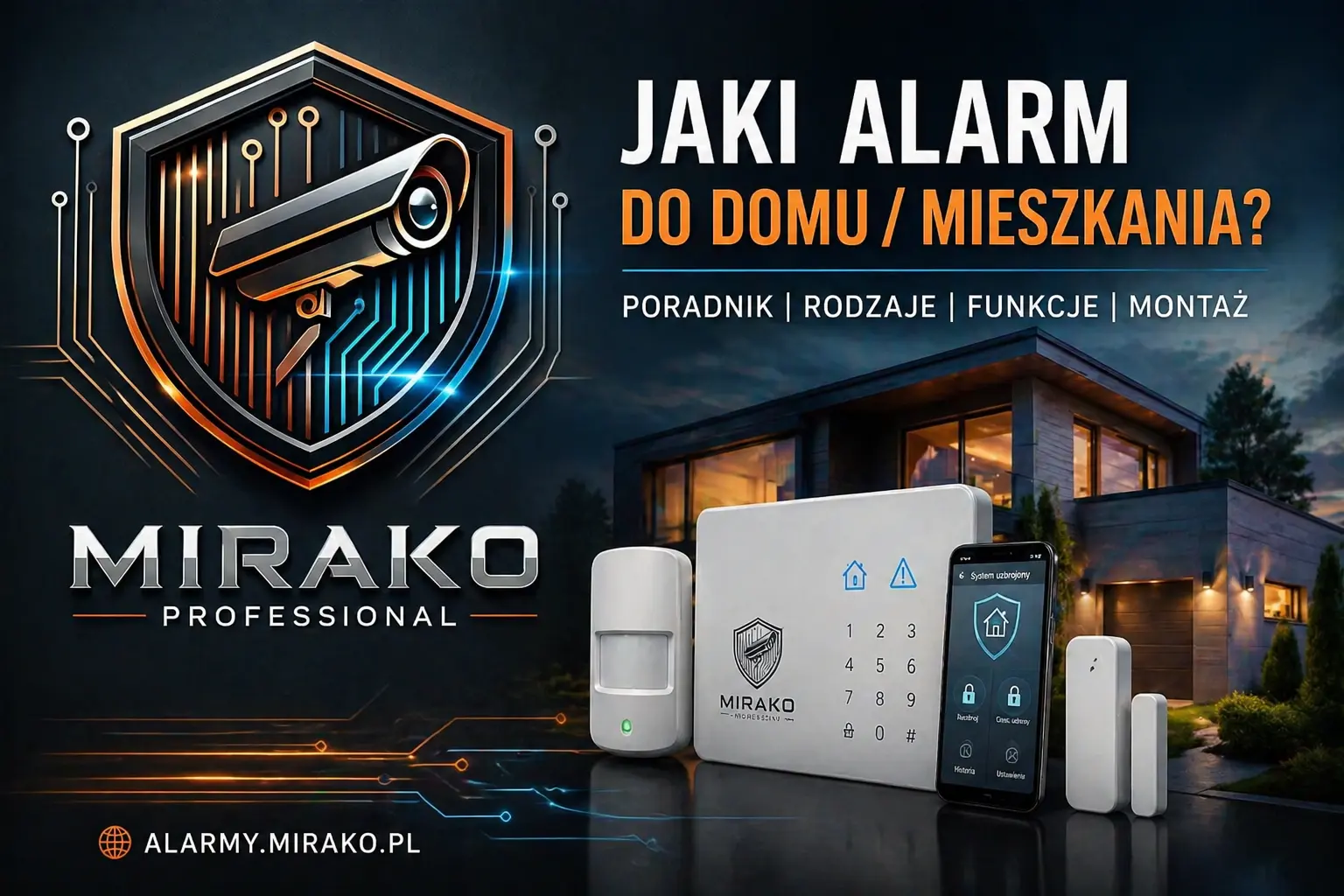 Jaki alarm do domu / mieszkania wybrać?