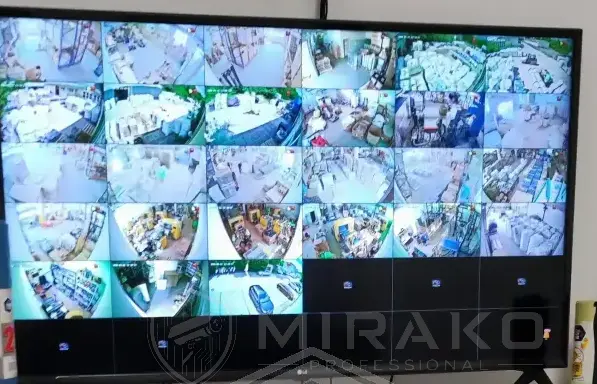 Instalacja systemu monitoringu wizyjnego w firmie produkcyjnej z Łodzi.