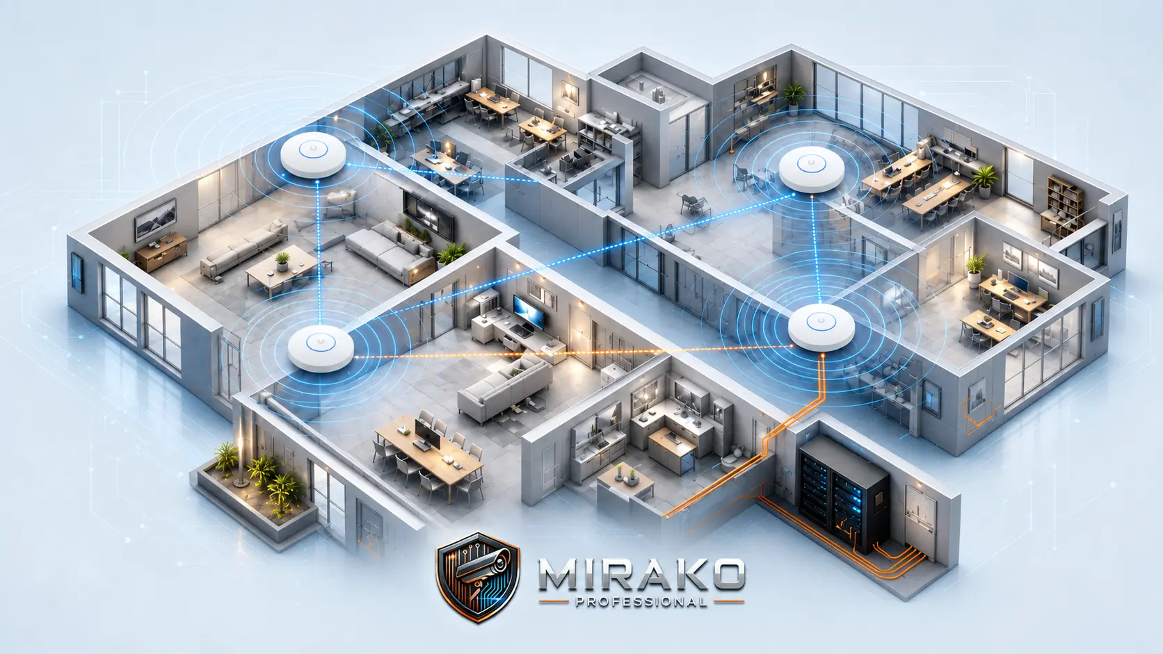 Wi-Fi Mesh w domu i firmie – jedna sieć w całym budynku