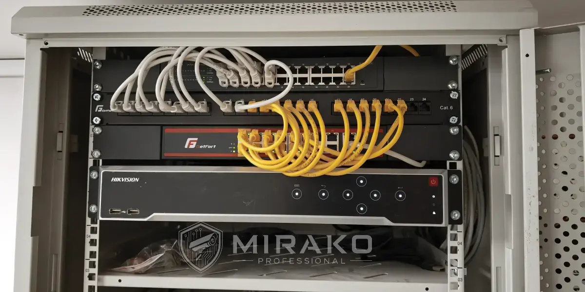Alarm, monitoring IP i sieć komputerowa w obiekcie usługowym