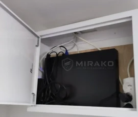 Rejestrator NVR systemu monitoringu IP w firmie