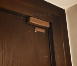 Czujka wstrząsowo-magnetyczna zabezpieczająca drzwi wejściowe
